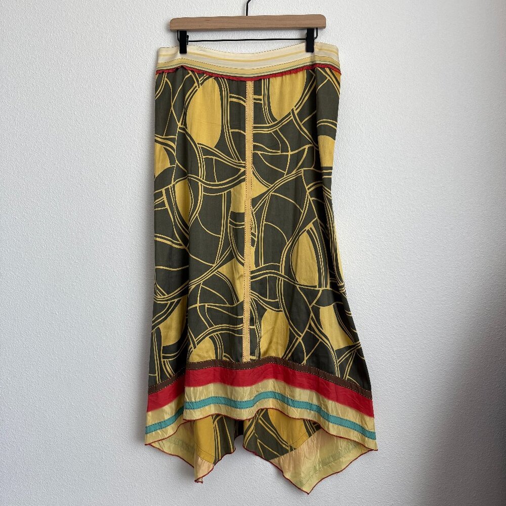 A Common Thread Silk Scarf Skirt